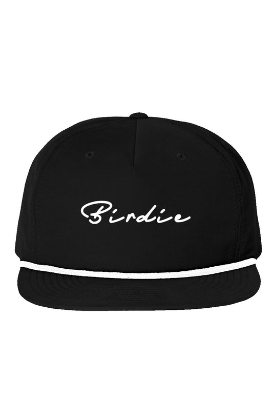 Bunker 2 Birdie Golf 5 Panel Rope Hat