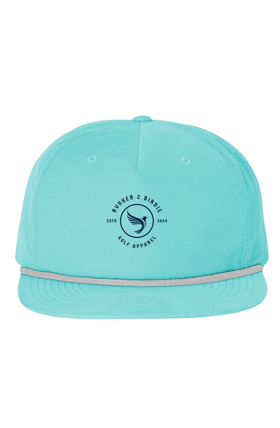 Bunker 2 Birdie Golf 5 Panel Rope Hat