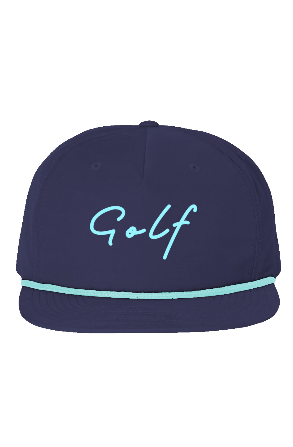 Bunker 2 Birdie Golf 5 Panel Rope Hat