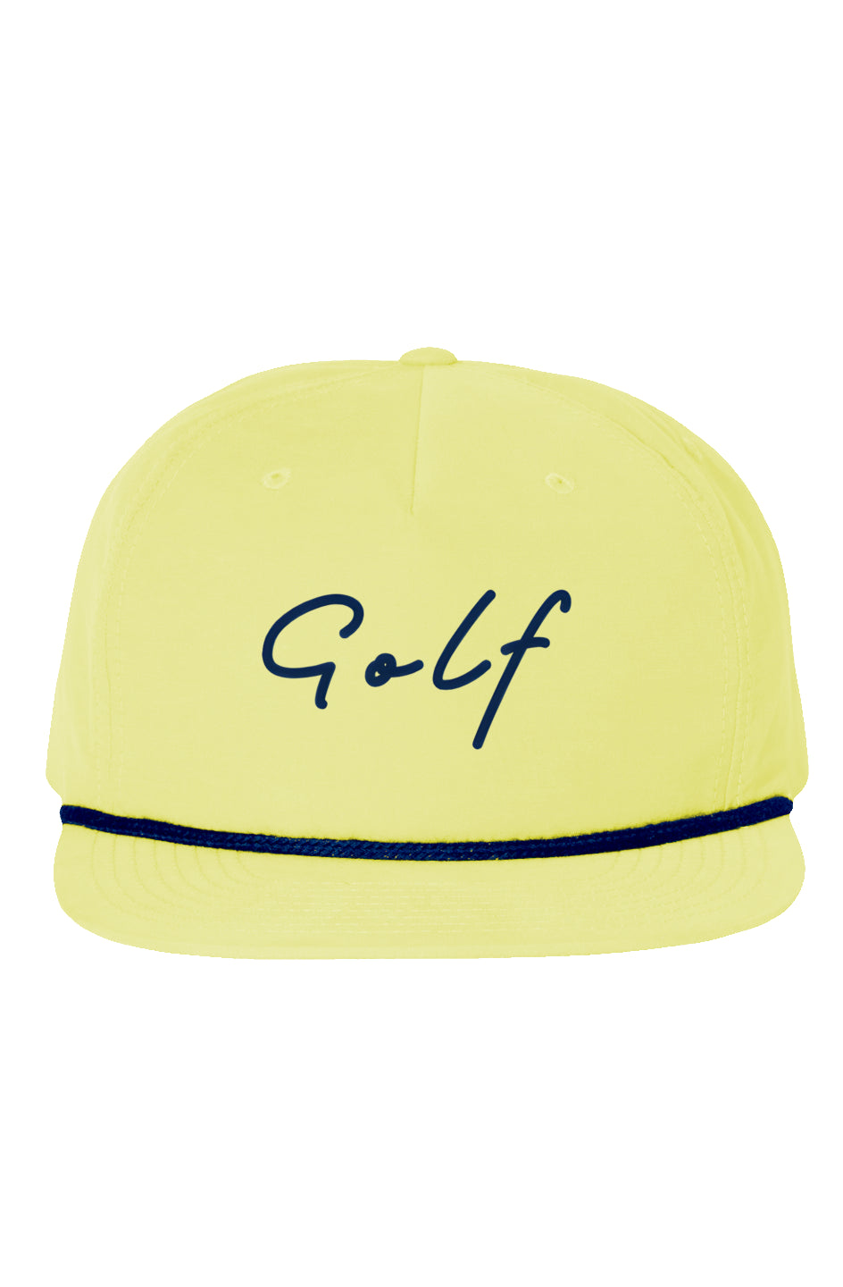 Bunker 2 Birdie Golf 5 Panel Rope Hat