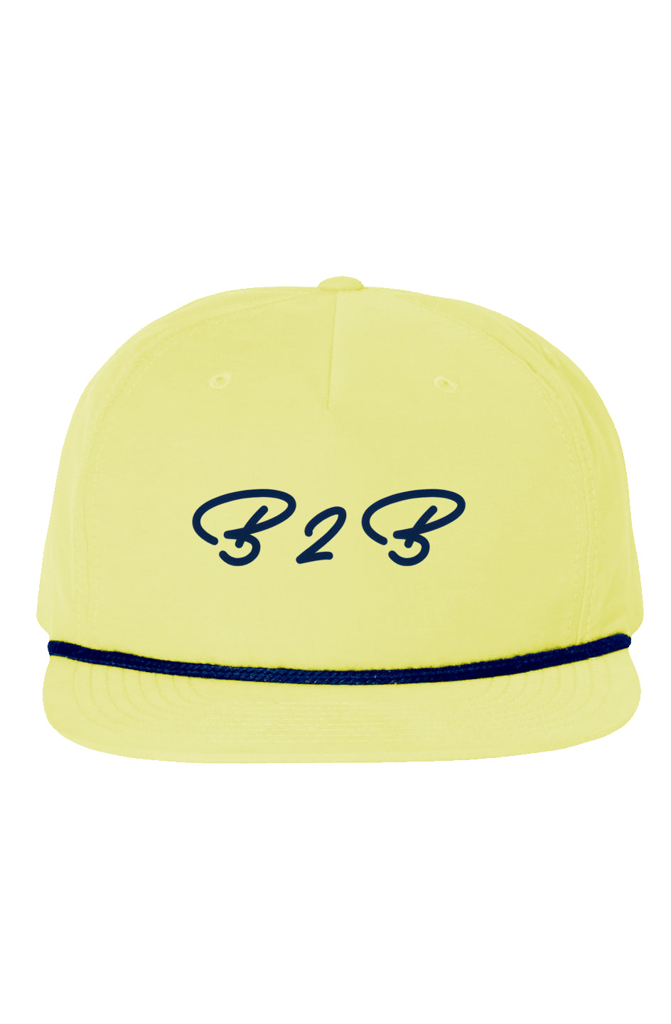 Bunker 2 Birdie Golf 5 Panel Rope Hat