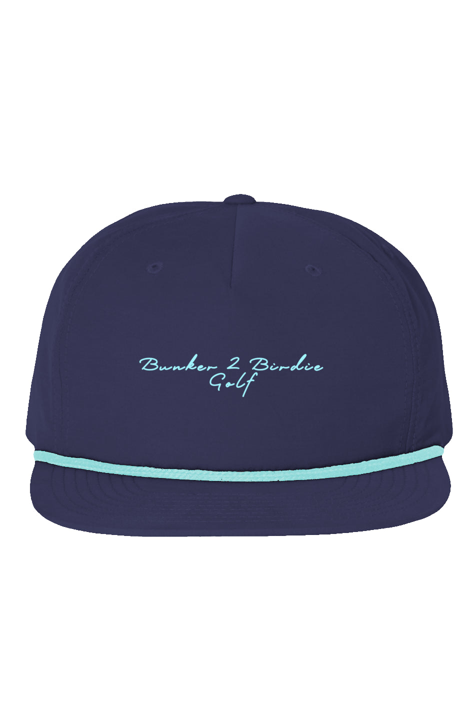 Bunker 2 Birdie Golf 5 Panel Rope Hat