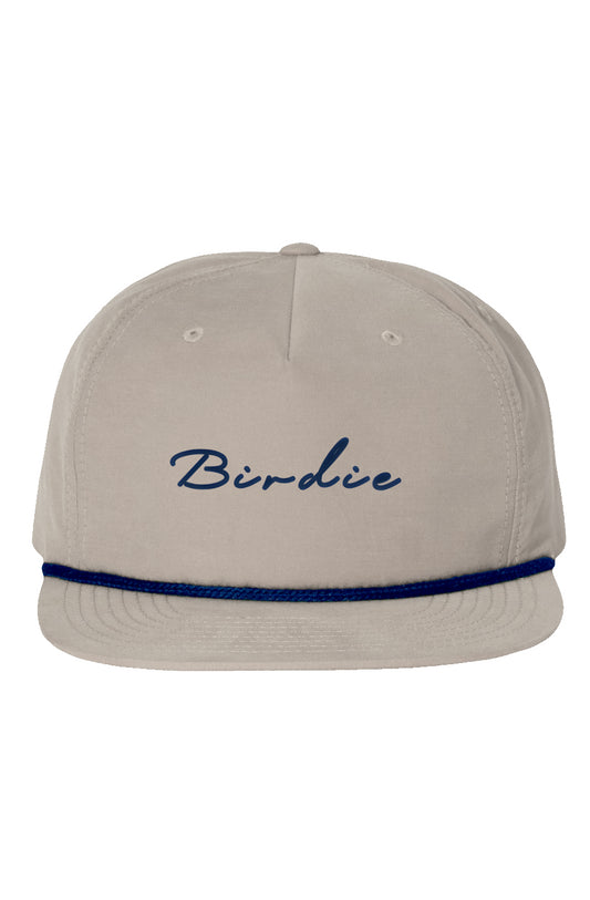 Bunker 2 Birdie Golf 5 Panel Rope Hat