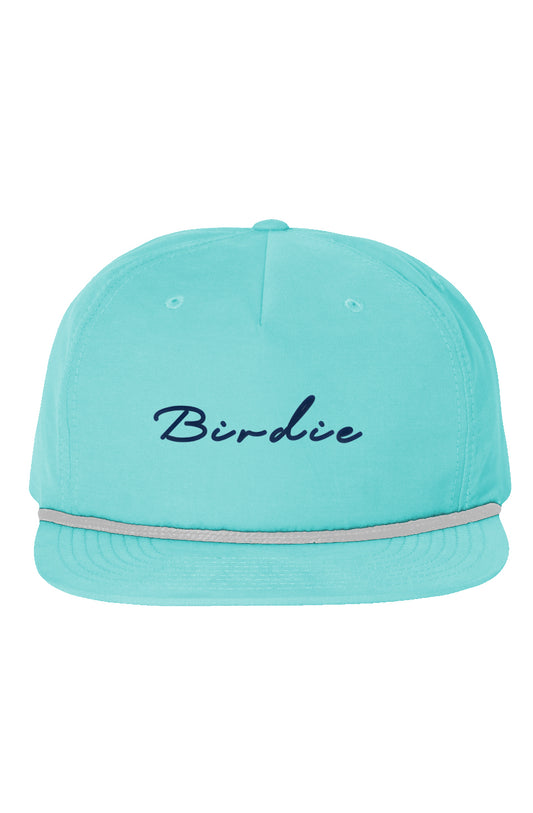 Bunker 2 Birdie Golf 5 Panel Rope Hat